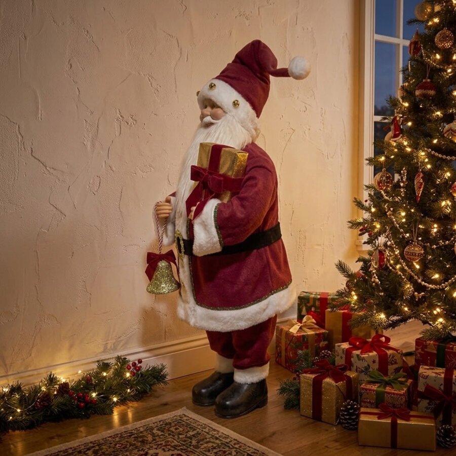 Garden Greatness Impressive Large Christmas Santa Figurine