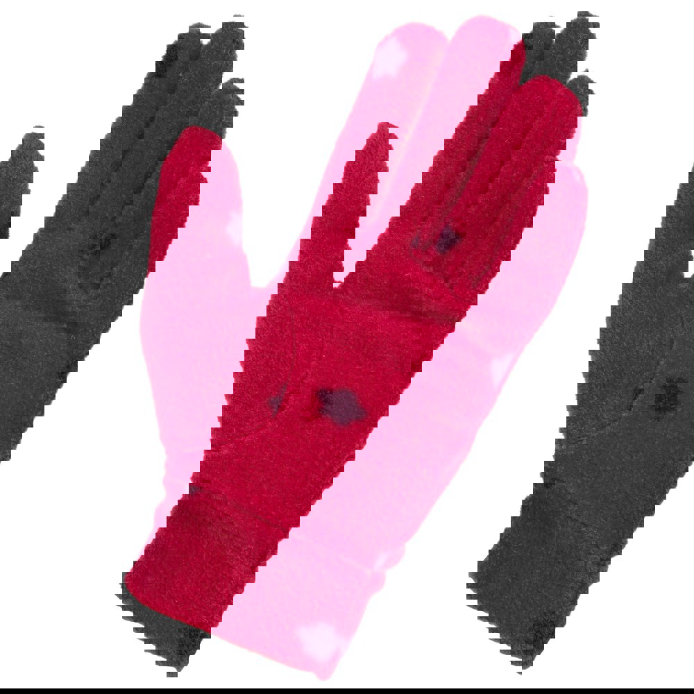 Trespass Childrens/Kids Zumee Gloves - Berry