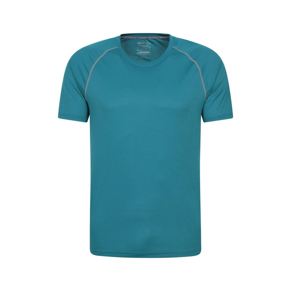 Mountain Warehouse Mens Aero II IsoCool T-Shirt - Petrol