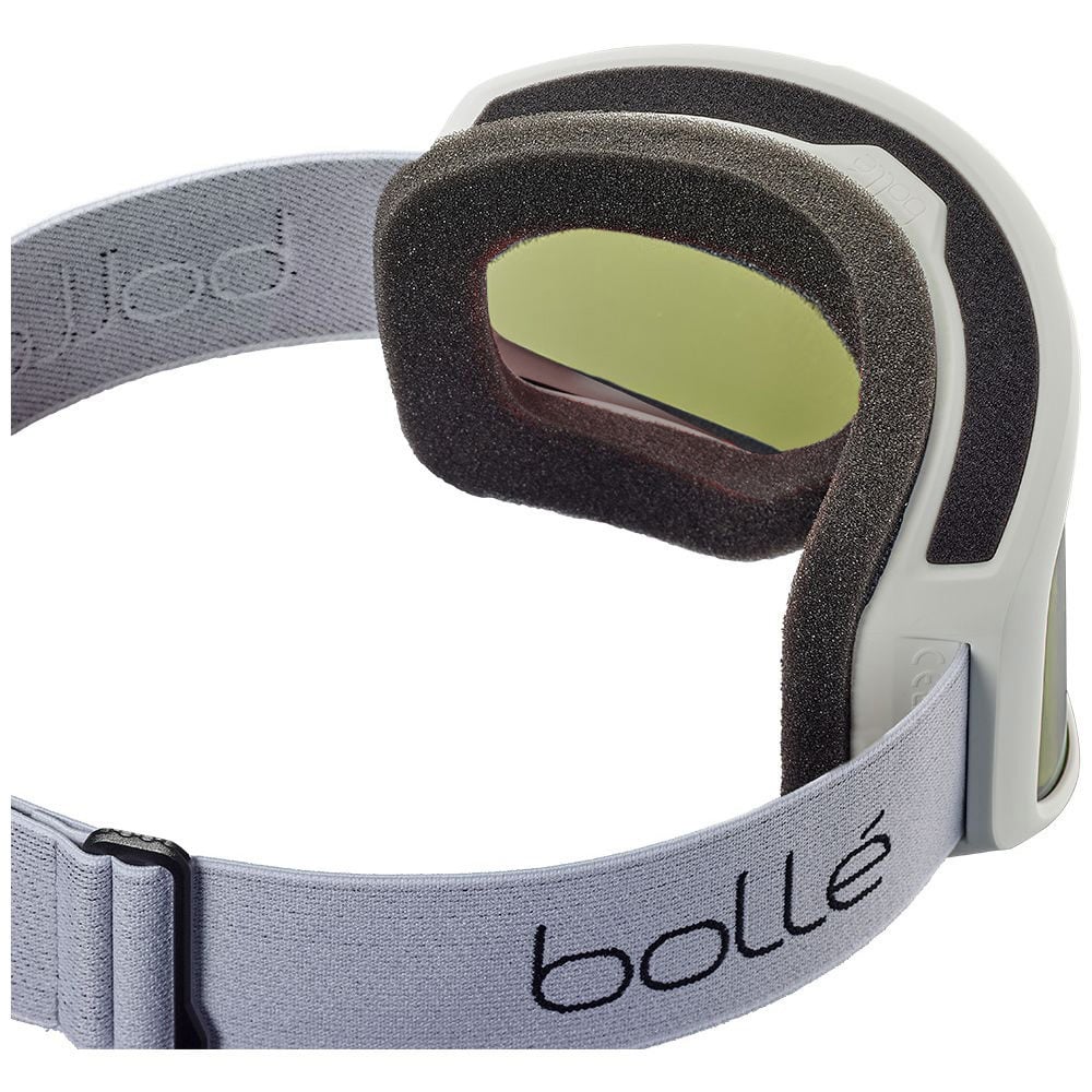 Bolle BEDROCK - Matte White with Lemon Lens
