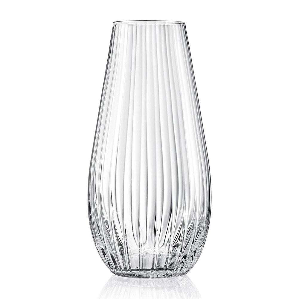 Diamante Mirage Waterfall Crystal Vase - 30cm