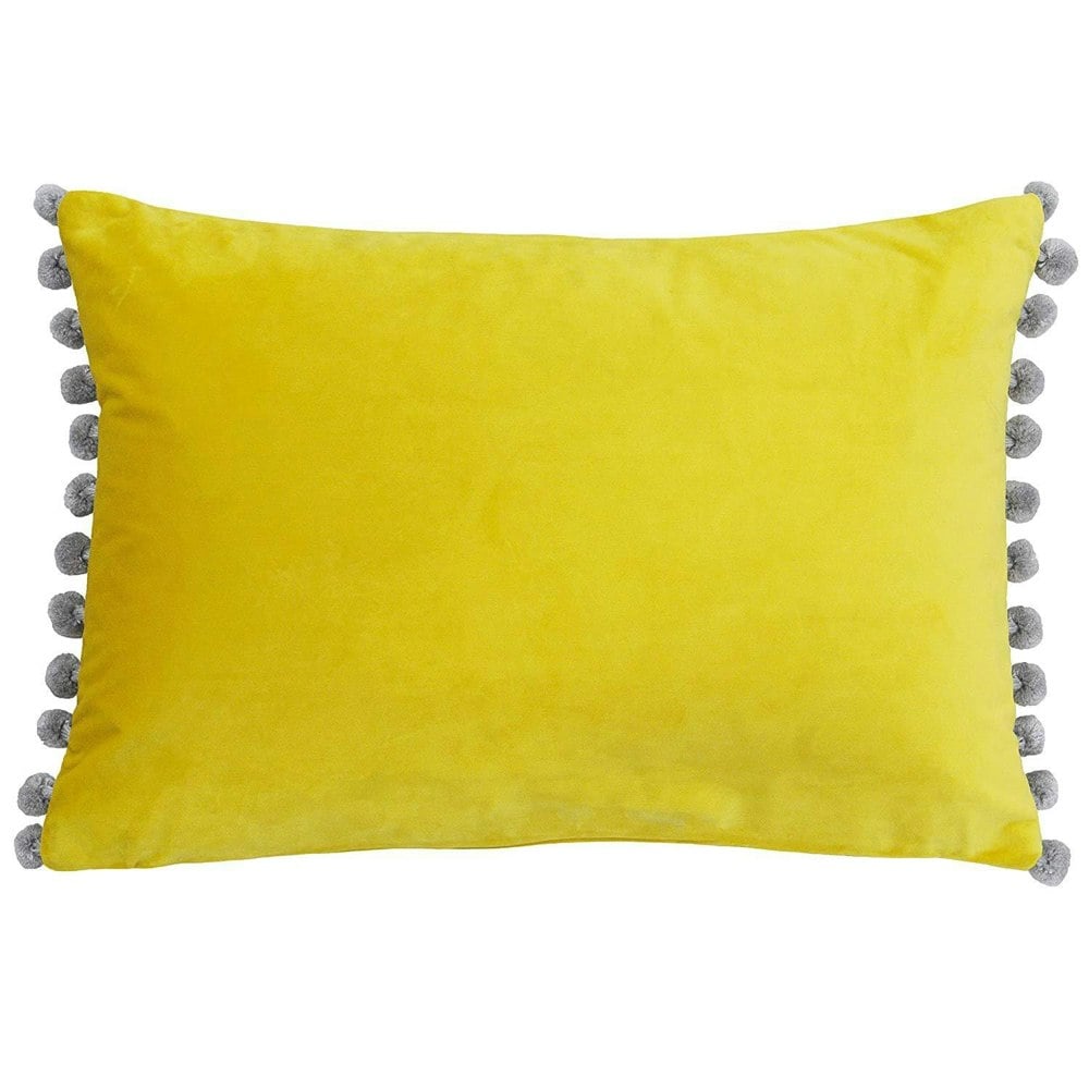 Paoletti Fiesta Rectangle Cushion Cover - Mimosa/Silver