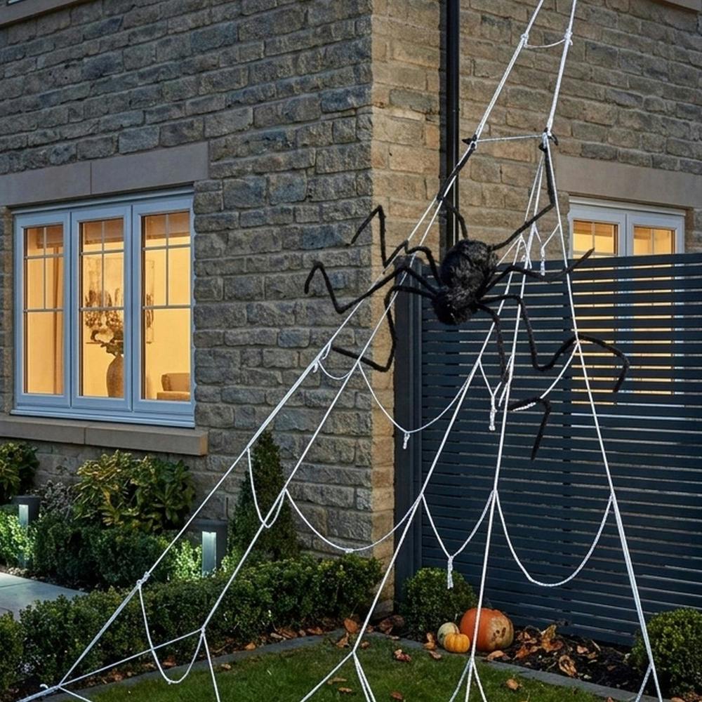 Garden Greatness MegaWeb Giant Spider Halloween Display