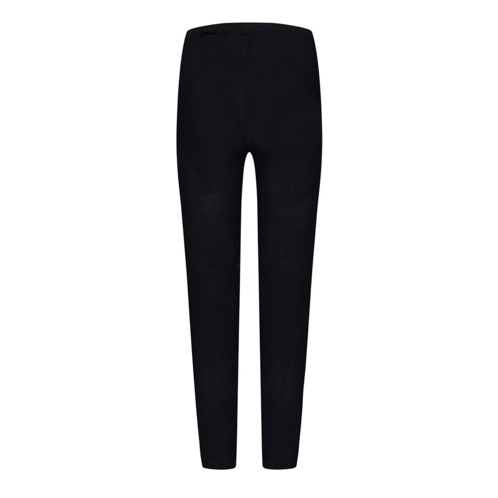 Off White Girls Rounded Slim Leggings - Black/Pink