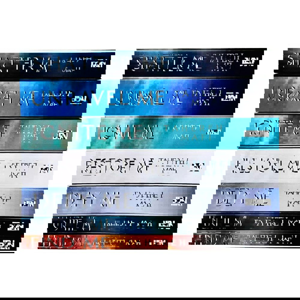Shatter Me Series 7 Book Set Ignite Me, Unite Me, Find Me, Unravel Me, Restore Me & more