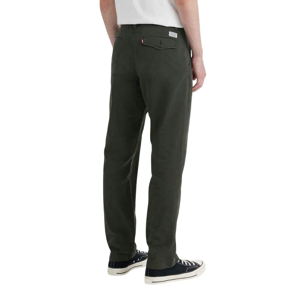 Levis Mens Authentic Straight Chinos - Black