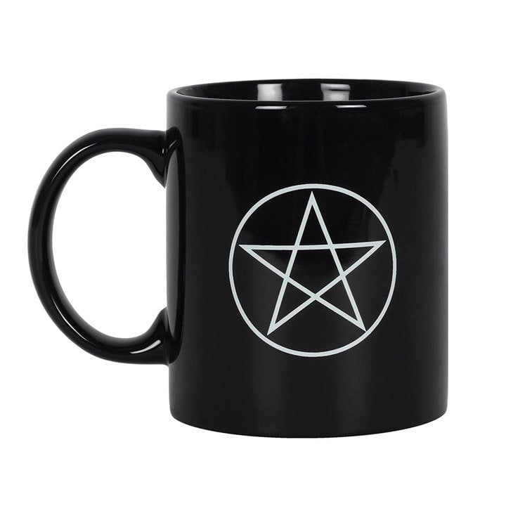 Serano Pentagram Black Mug