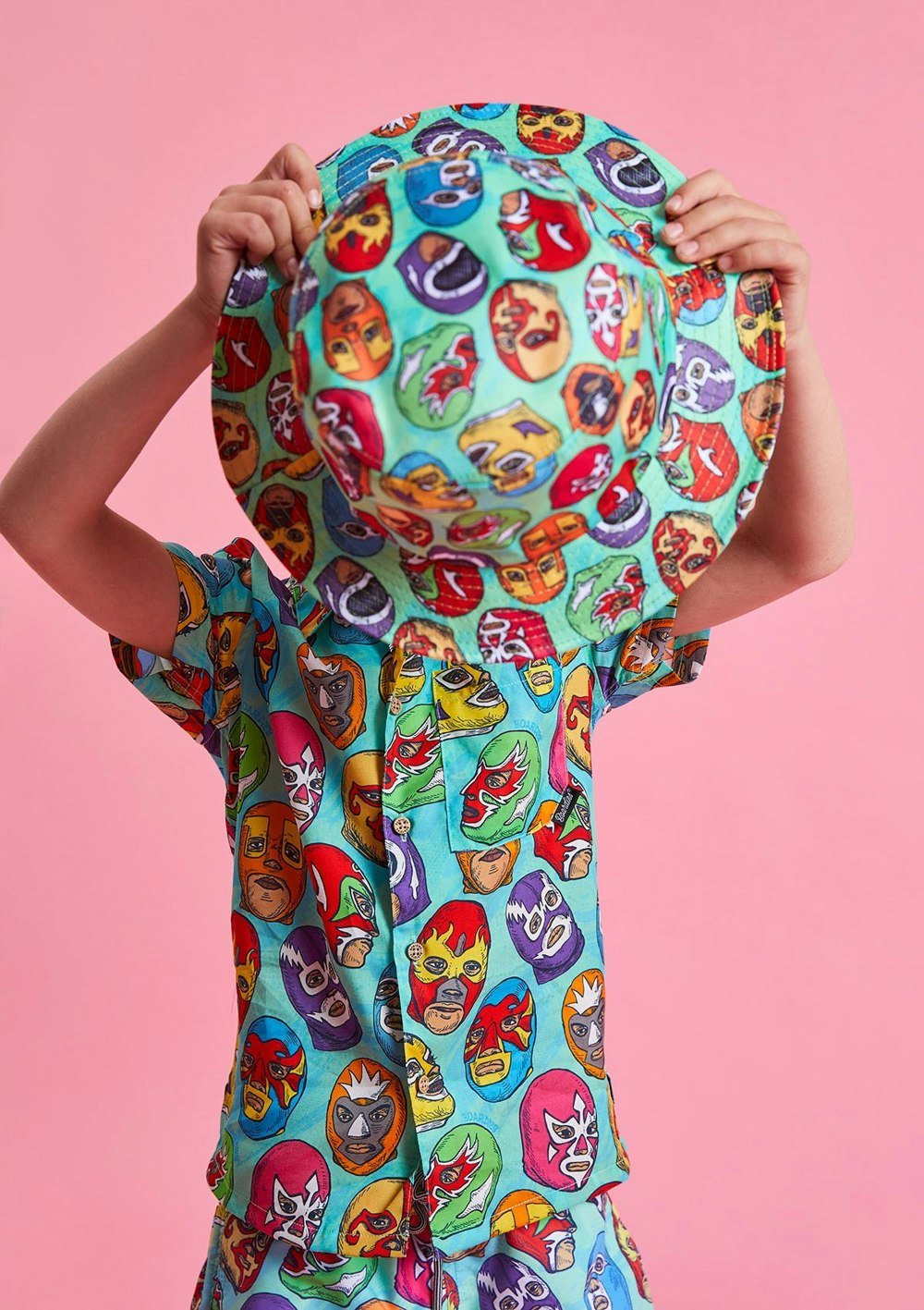 BOARDIES Kids Lucha Libre Bucket Hat