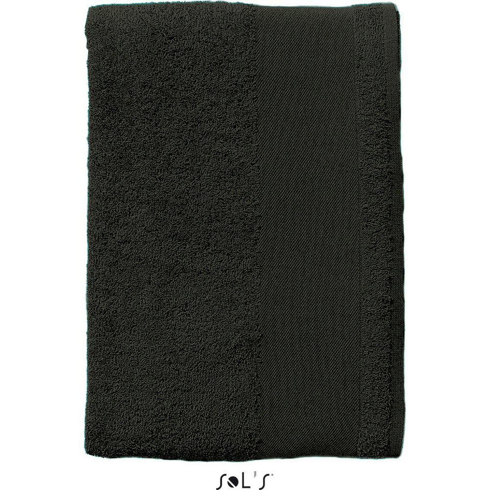 SOLS Island 50 Hand Towel (50 X 100cm) - Black