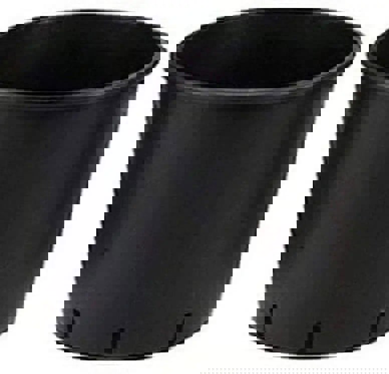 Pasquini & Bini Large Squat Plastic Container Plant Pot - Size: 35l