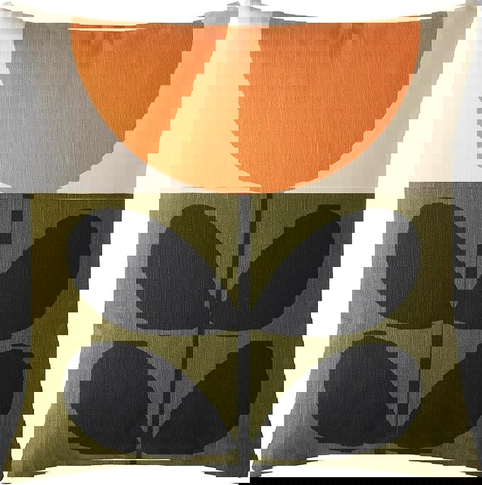 Ashley Wilde Sunflower Orange Filled Cushion 45x45cm