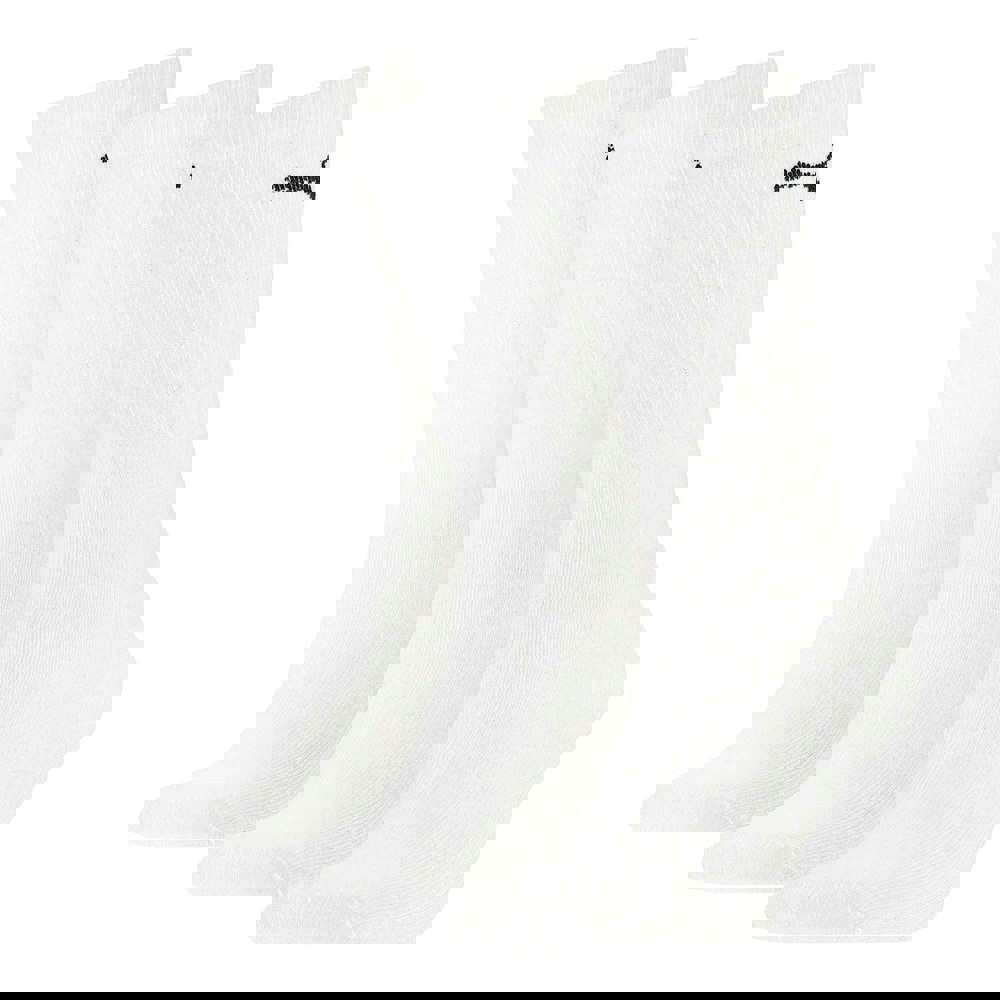 Puma Unisex Adult Crew Sports Socks (Pack of 3) - White