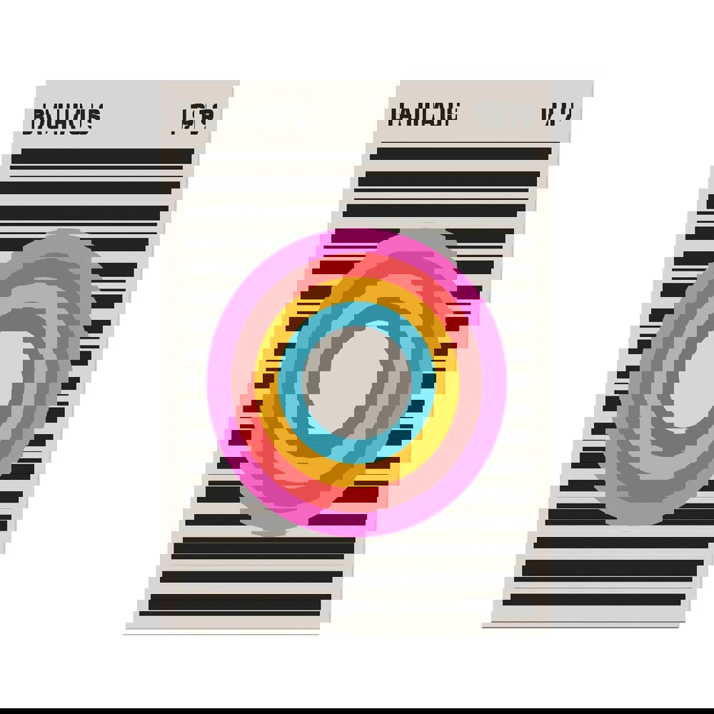Bauhaus Art Print - Stripes