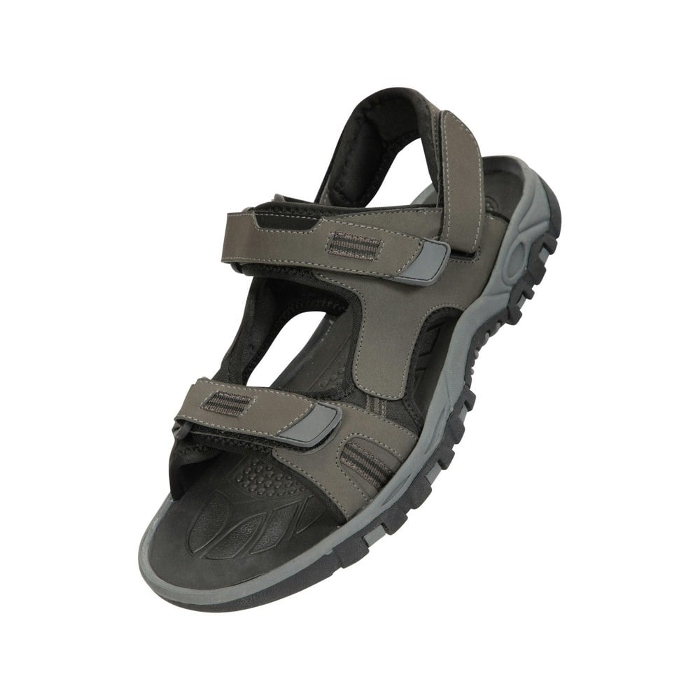 Mountain Warehouse Mens Z4 Synthetic Suede Sandals - Black