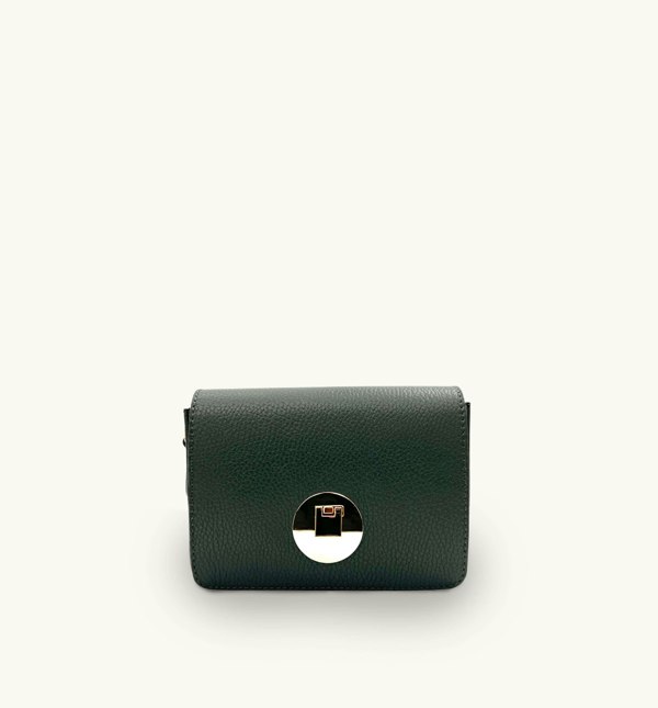 Apatchy London The Newbury Leather Bag - Racing Green