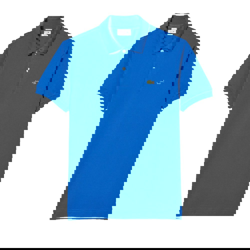 Lacoste Mens Originals Piqué Classic Polo Shirt - Blue