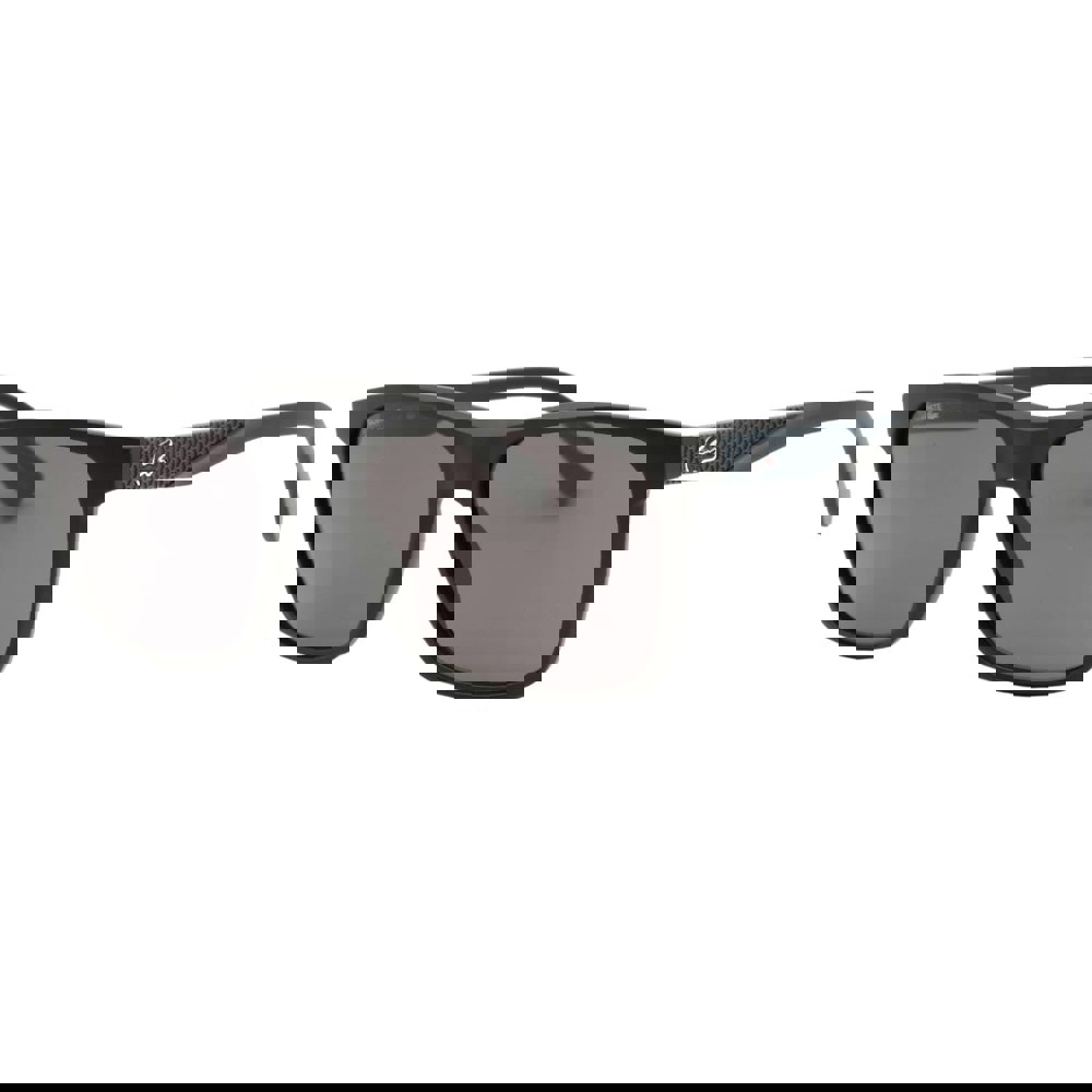 Lacoste Grey Lensed Matte Black Sunglasses