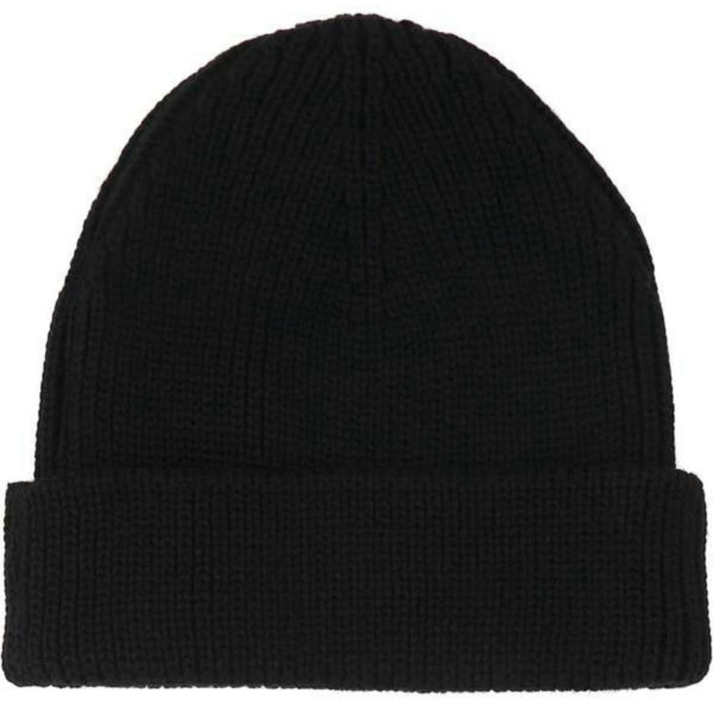 Off-White Off White Hand Off Logo Wool Beanie - Black