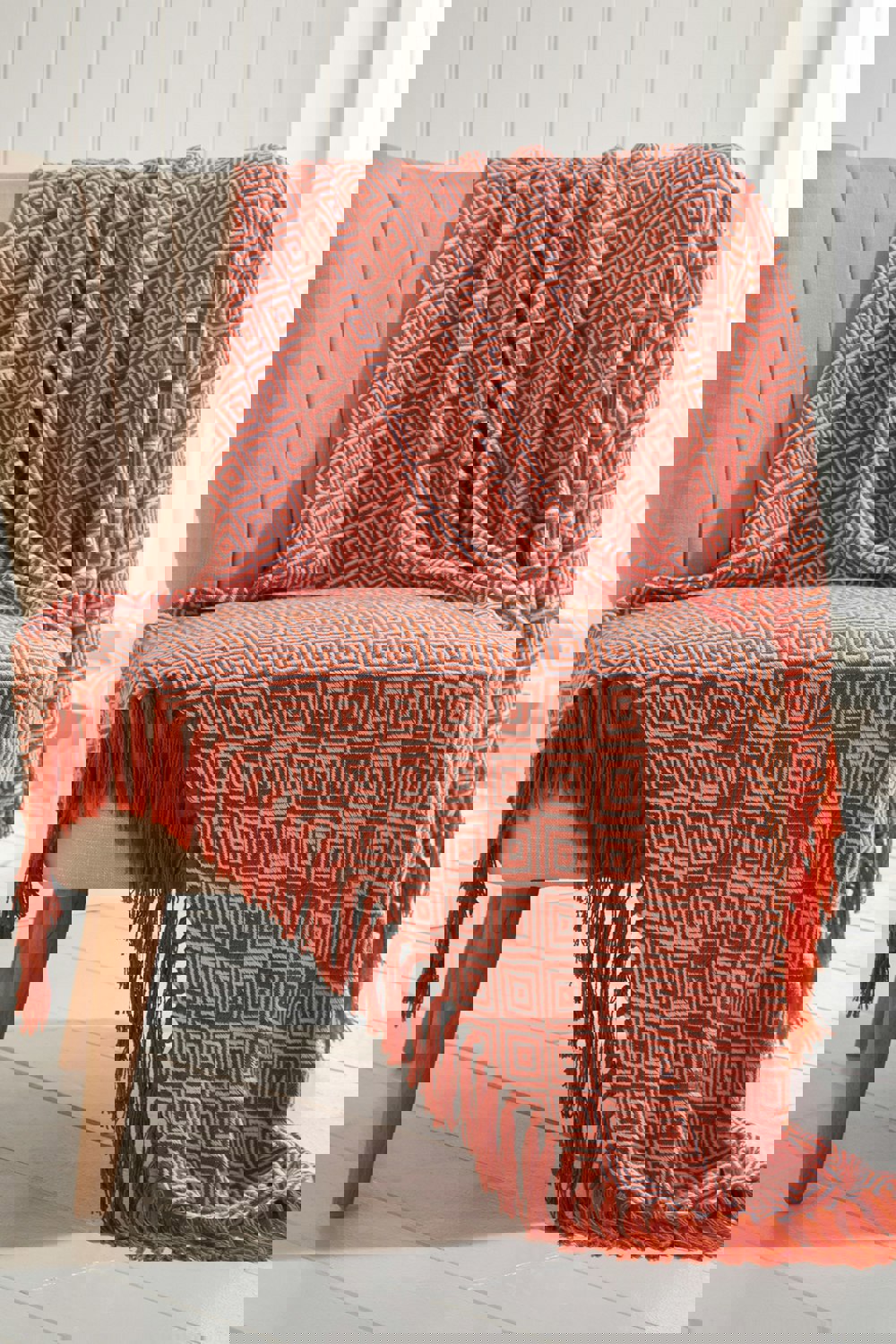 Portfolio Home Ascot Cotton Throw
