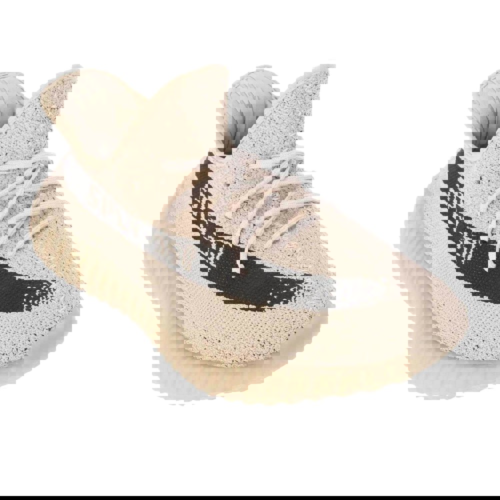 Yeezy Mens Boost 350 V2 Trainers - Beige