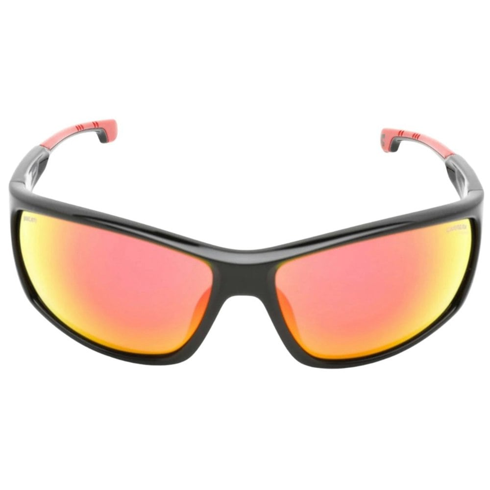Carrera Ducati Red Multilayer Lens Black Sunglasses One Size