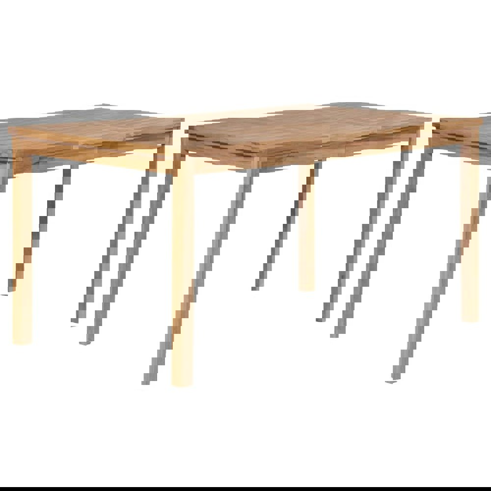 Berkfield Garden Table 150x90x77 cm Solid Teak Wood