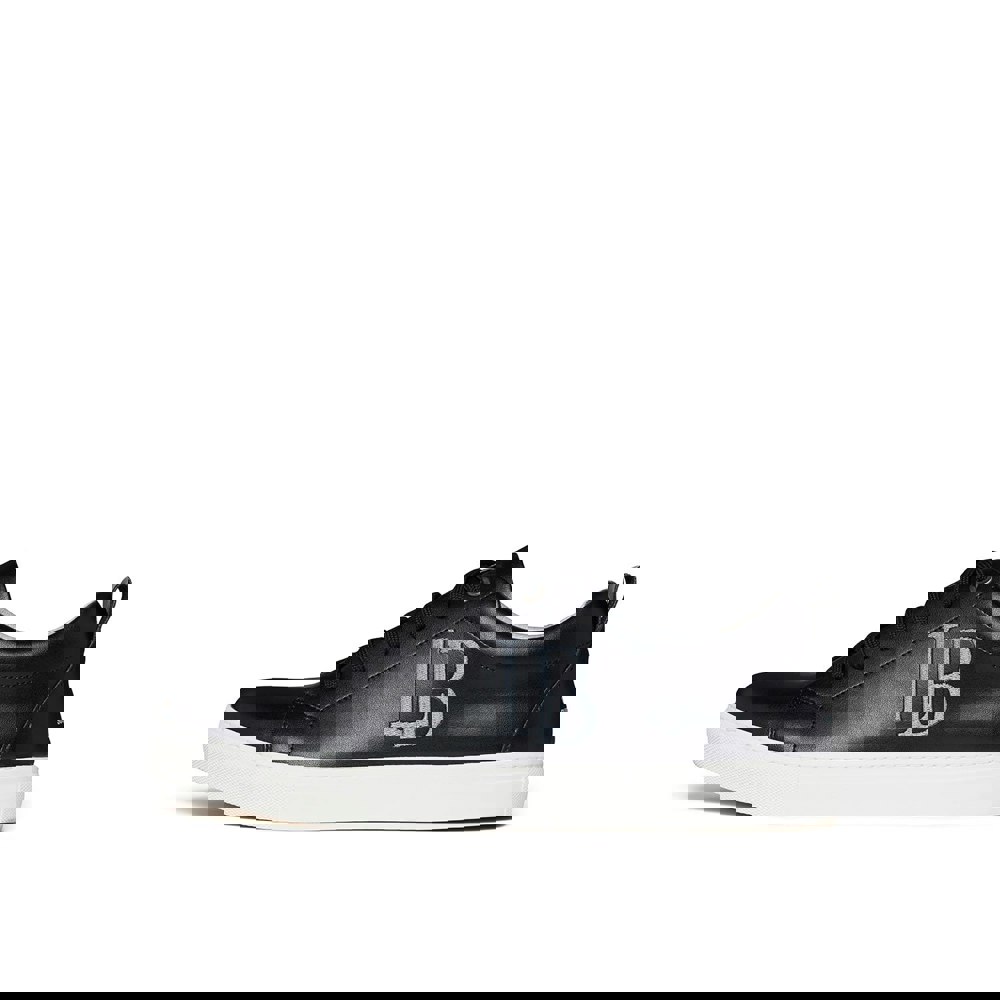 LaBante London Cruelty Free & Sustainable Apple Leather Black Vegan Sneakers for Men
