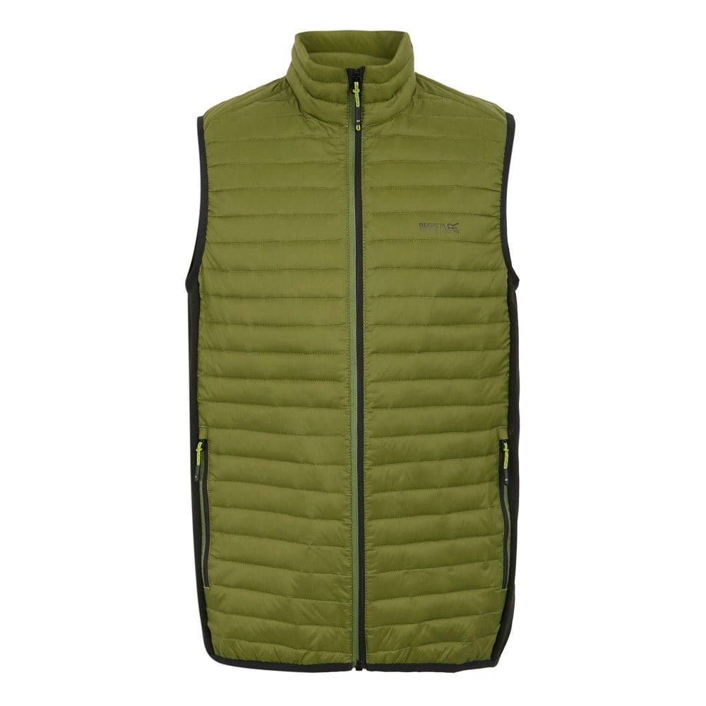 Regatta Mens Andreson Hybrid Padded Jacket - Nephrite Green/Black