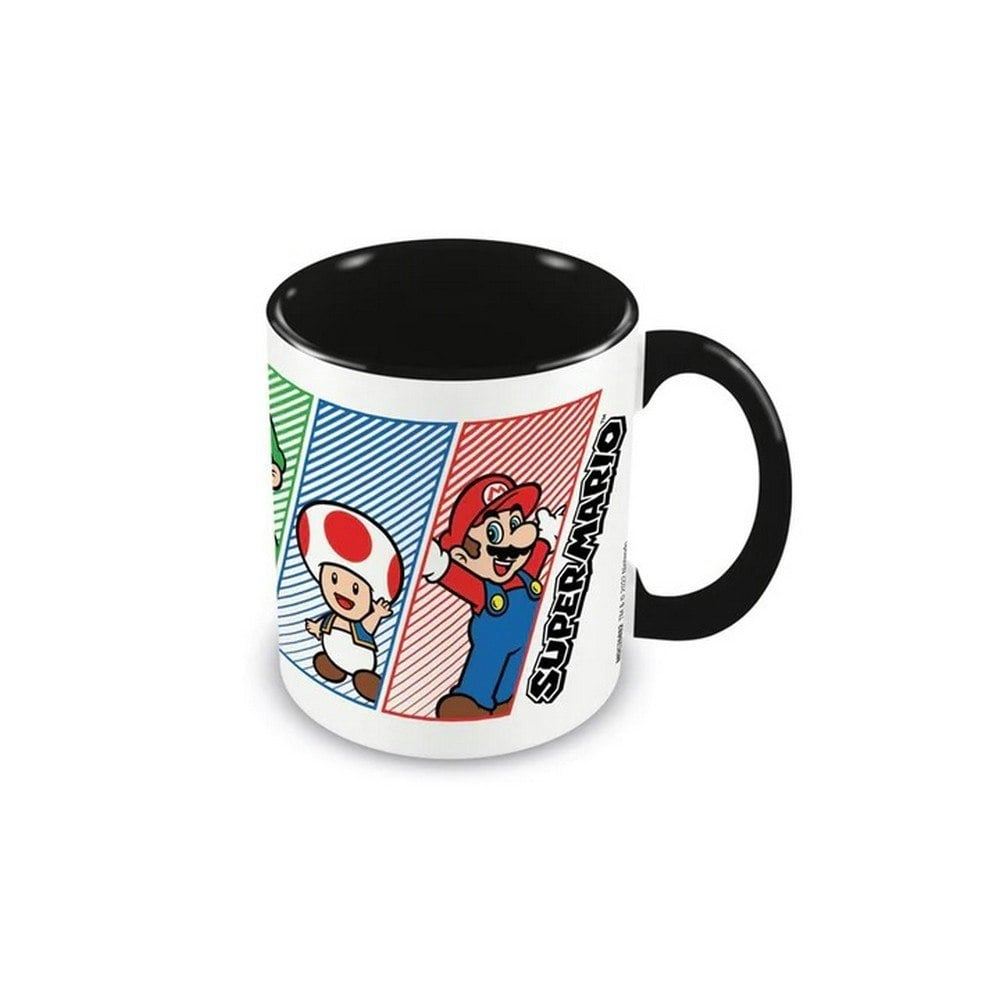 Super Mario Inner Two Tone Mug - Multicoloured