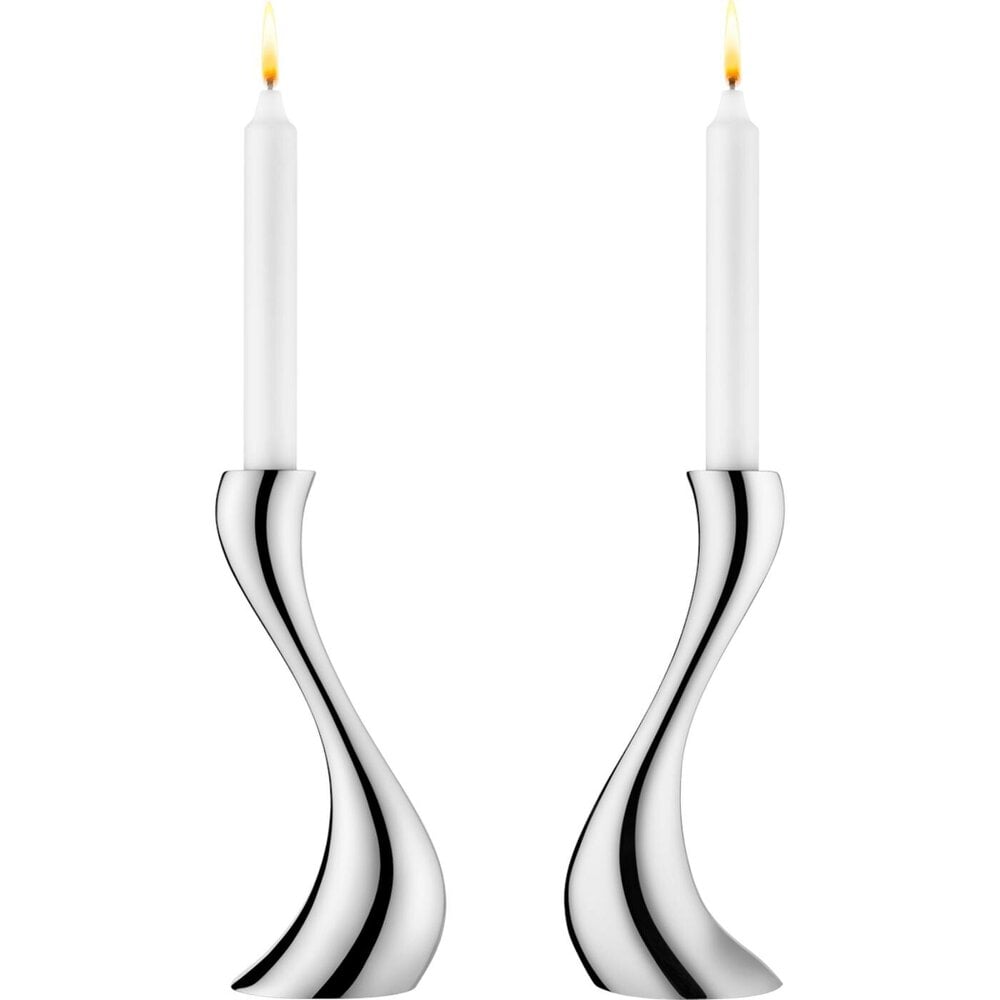 Georg Jensen Cobra Set of 2 Candleholders - Small - 3586694 - Medium