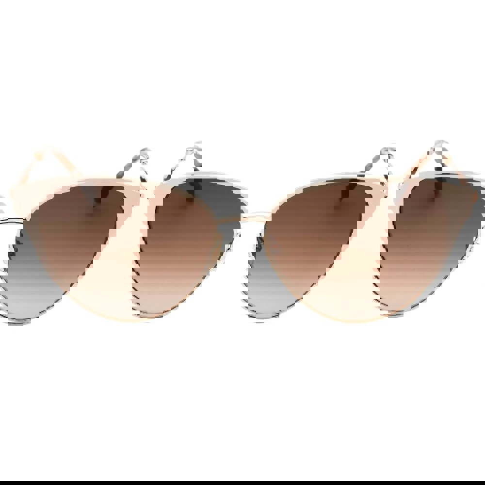 Kate Spade Ianna/G/S Brown SF Lens Red Gold Sunglasses One Size
