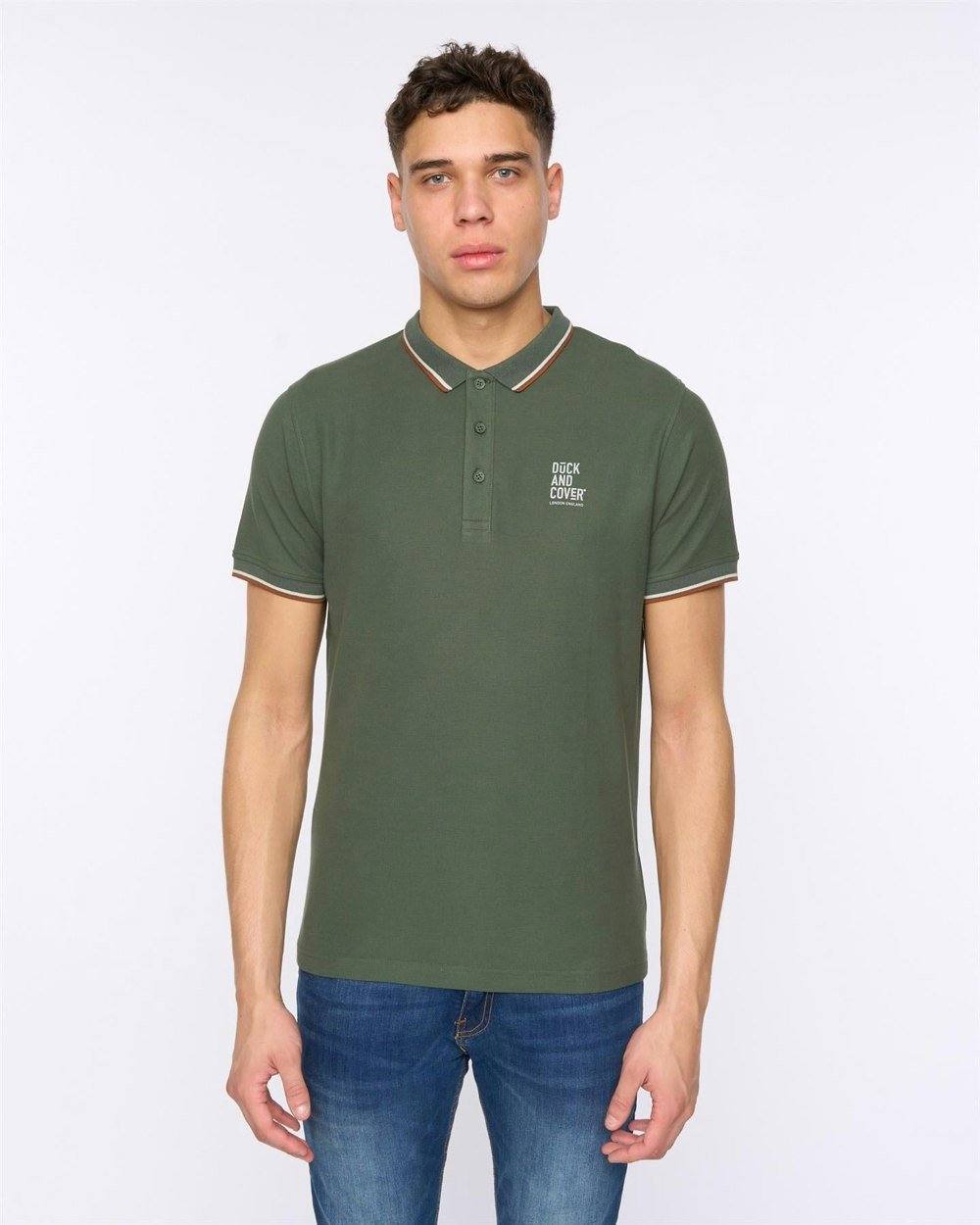 Duck and Cover Melports Polo Khaki