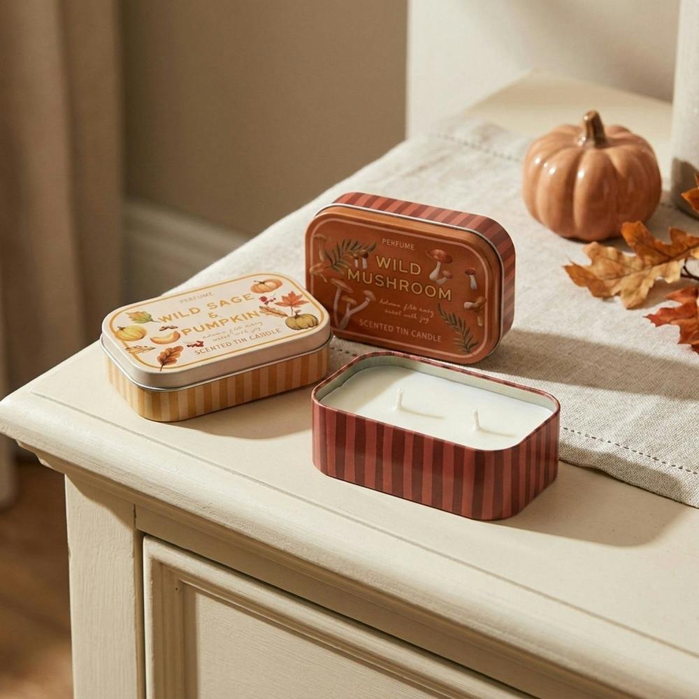 Garden Greatness Cosy Autumn Fragranced Tin Candle