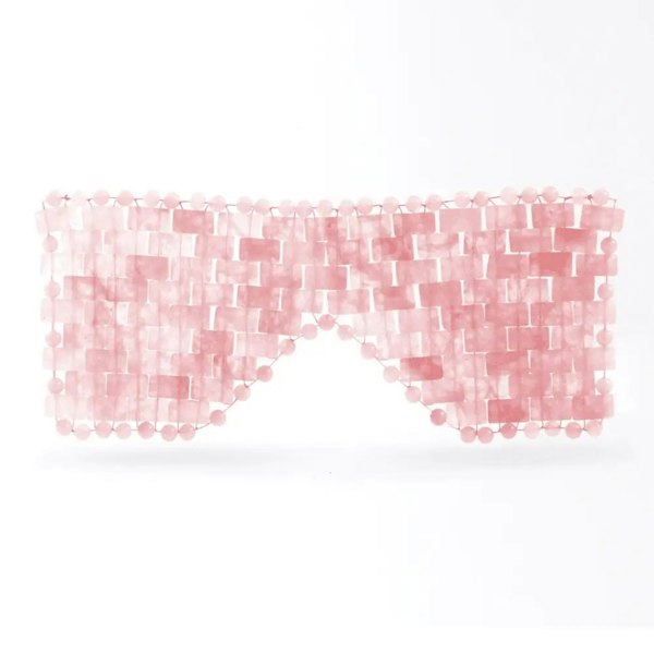 baie botanique rose quartz eye mask