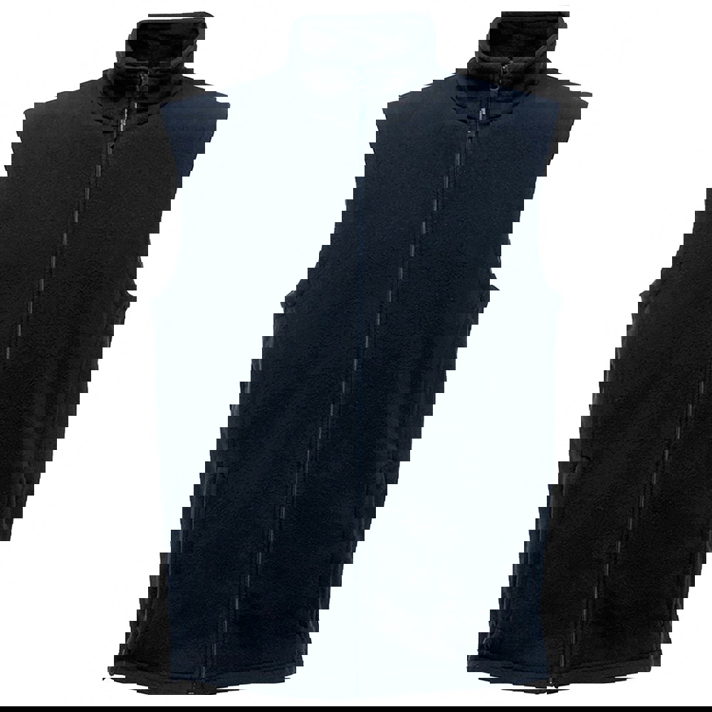 Regatta Mens 210 Microfleece Bodywarmer / Gilet - Dark Navy