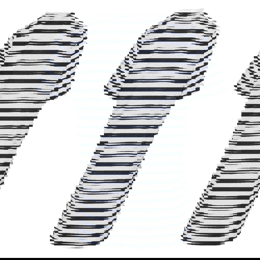 Regatta Womens/Ladies Bayletta Striped T-Shirt - White/Navy