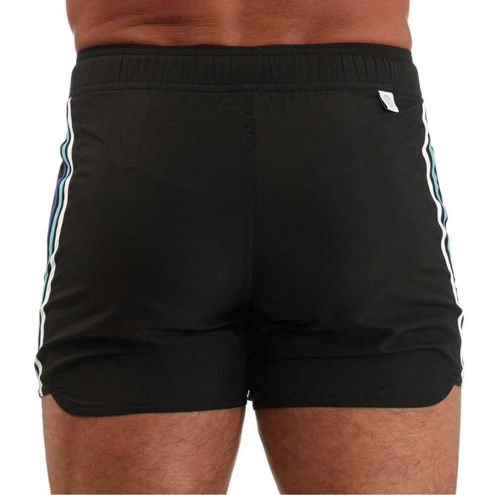 Adidas Mens Split Swim Shorts - Black