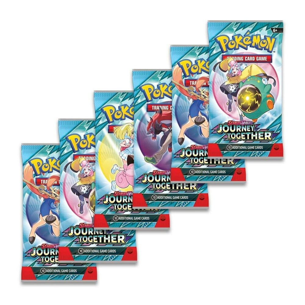 Pokemon Scarlet & Violet Journey Together - Booster pack ( 5 Packs )