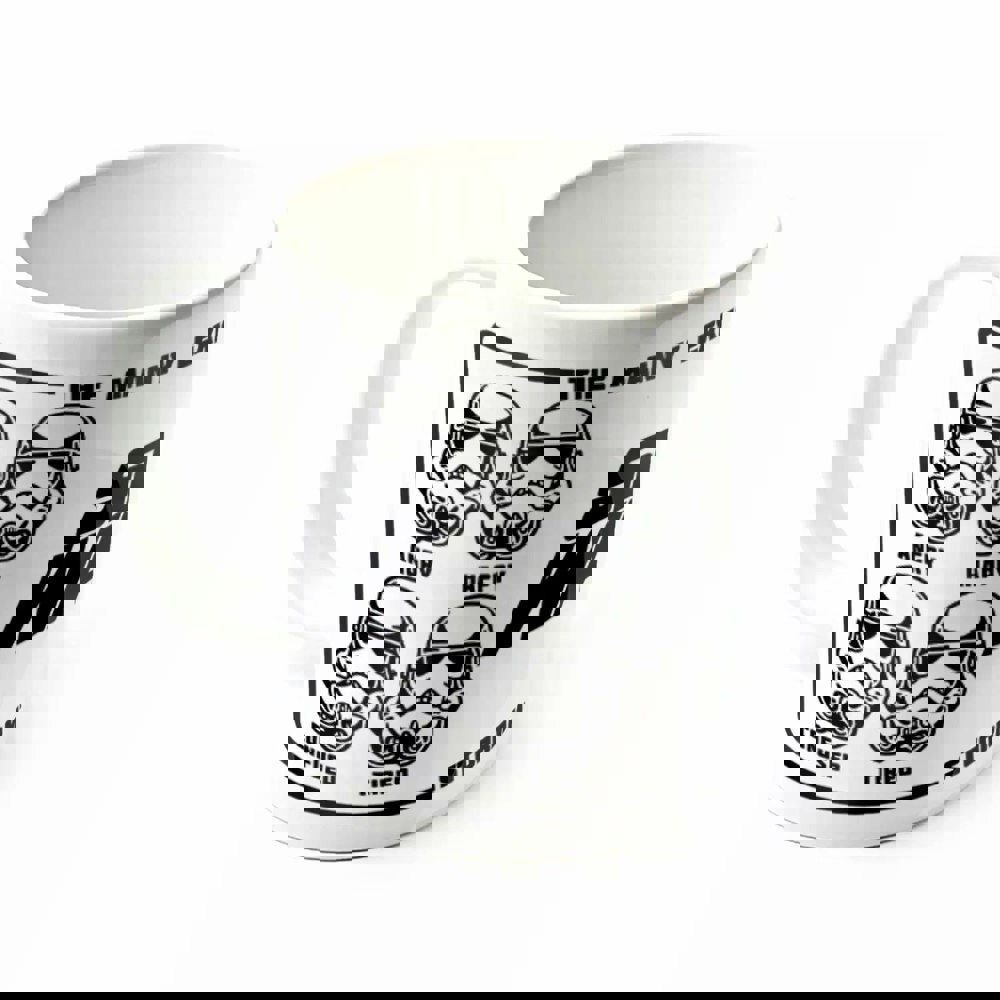 Star Wars Expressions Of A Stormtrooper Mug - White/Black