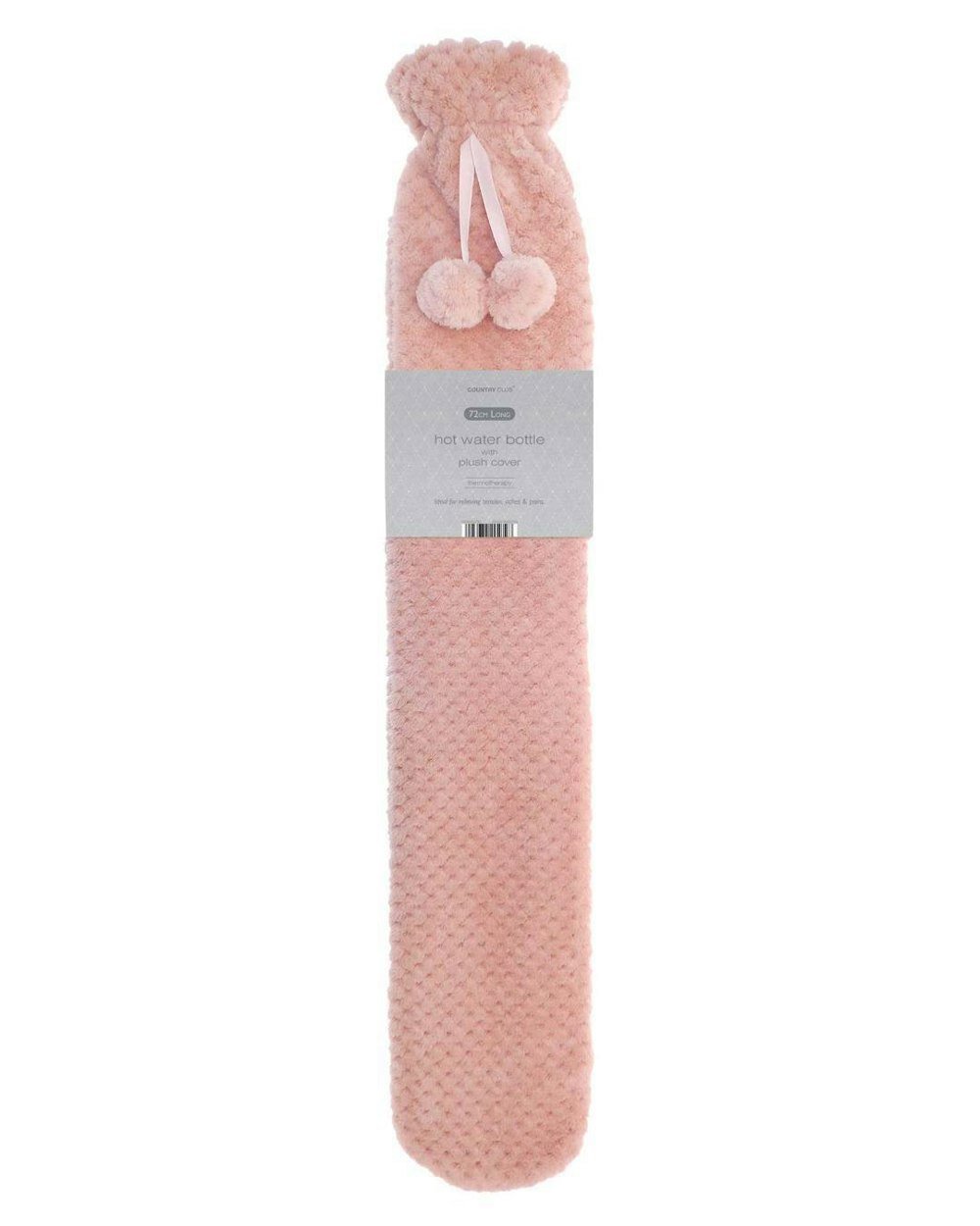 Country Club Long Popcorn Plush Hot Water Bottle