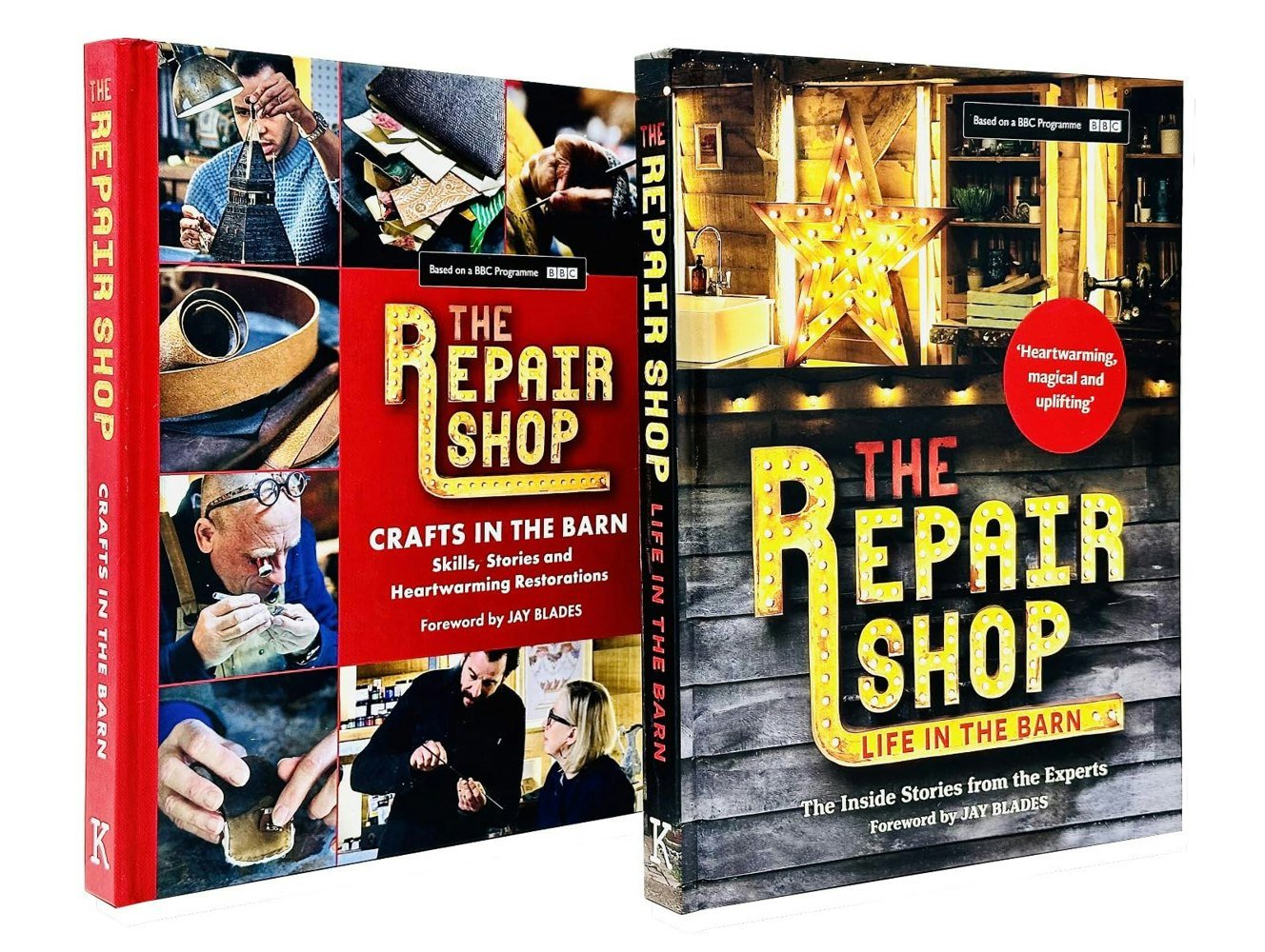 The Repair Shop Crafts In The Barn and The Repair Shop Life In The Barn By Elizabeth Wilhide 2 Books