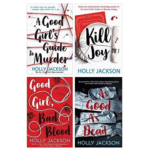 Holly Jackson 4 Books Good Girl Bad Blood, A Good Girl's Guide to Murder, Kill Joy, As Good As Dead