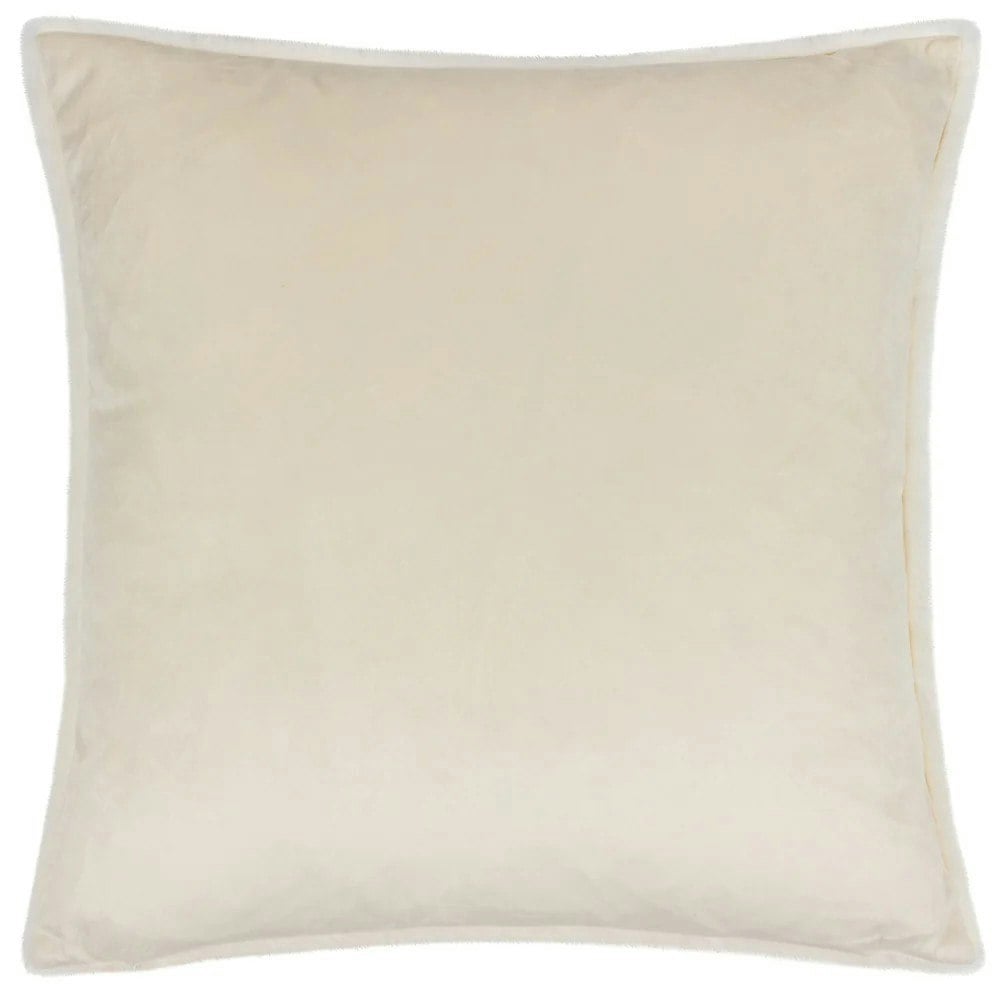 Paoletti Stanza Faux Fur Cushion Cover - Ecru