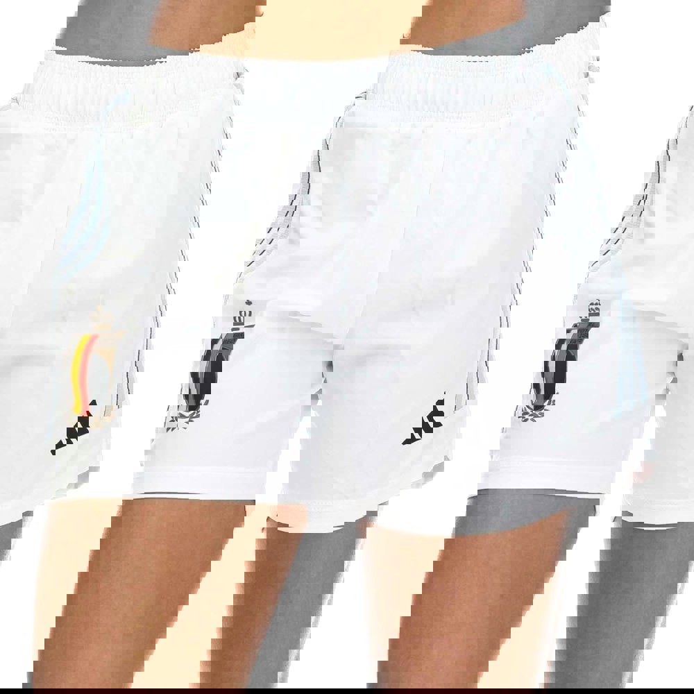 Adidas Womens/Ladies Belgium 2022/23 Away Shorts - White