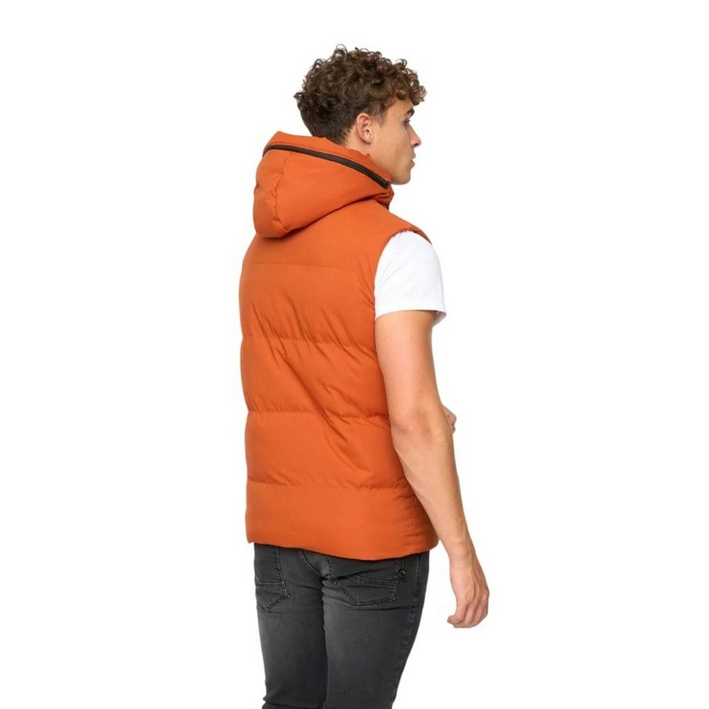 Crosshatch Mens Hanjo Gilet - Red