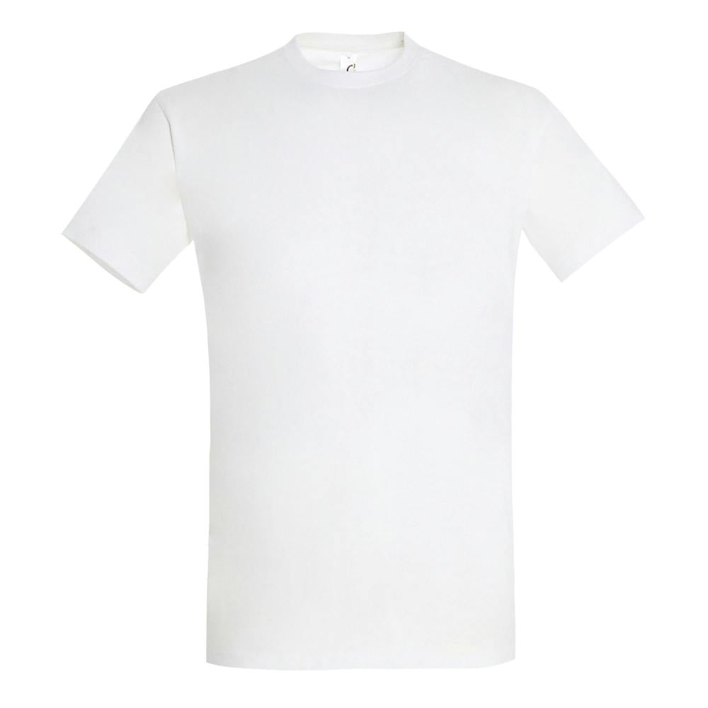 SOLS Mens Imperial Heavyweight Short Sleeve T-Shirt - White - White