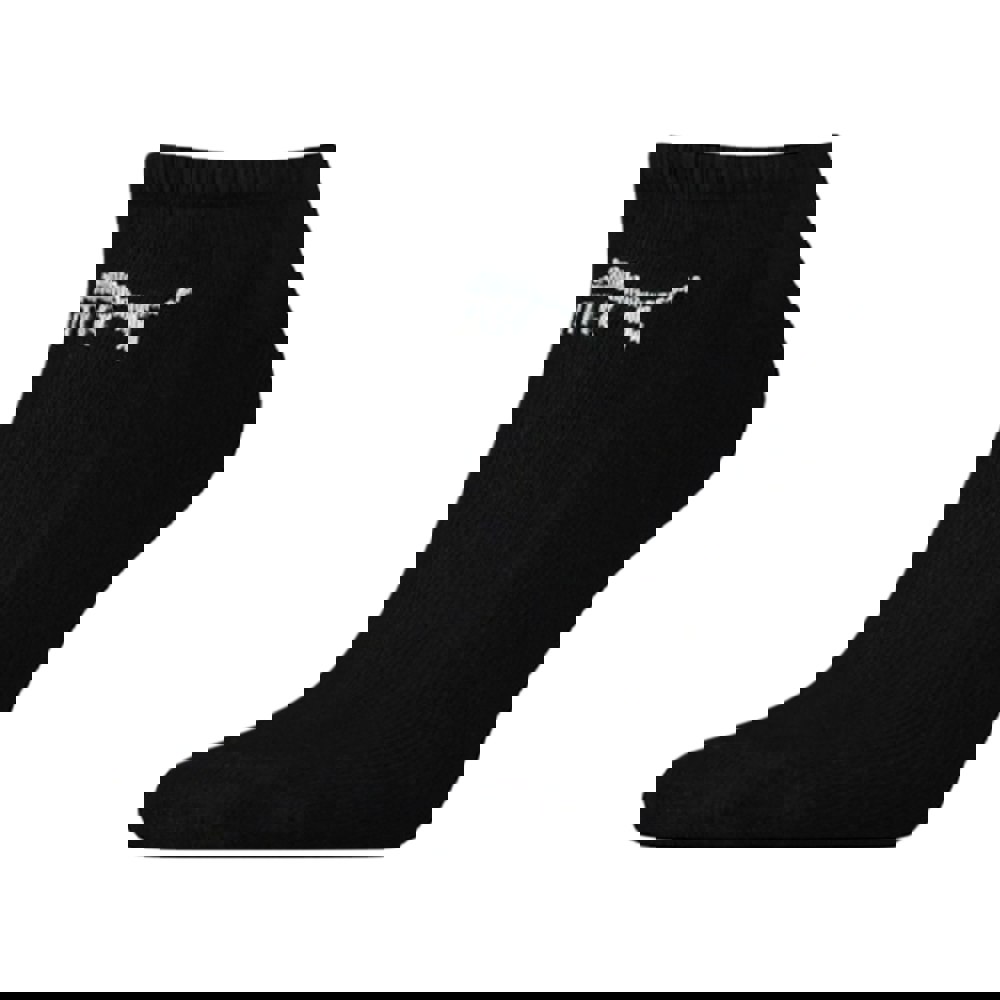 Puma Unisex Adult Trainer Socks (Pack of 3) - Black