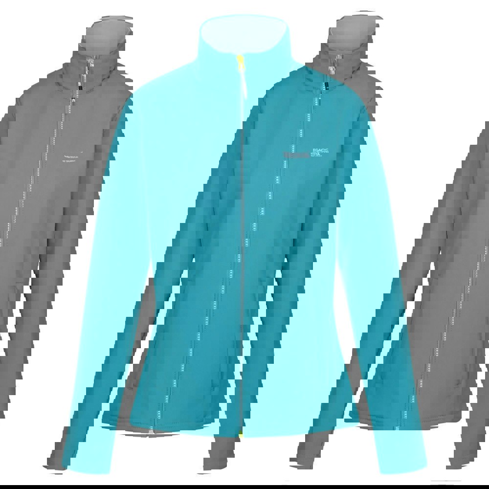 Regatta Women's Connie V Softshell Walking Jacket - Tahoe Blue/Bleached Aqua