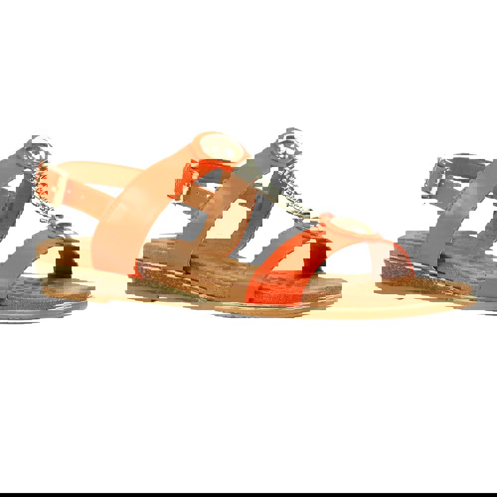 Lunar Womens/Ladies Renoir Sandals - Orange