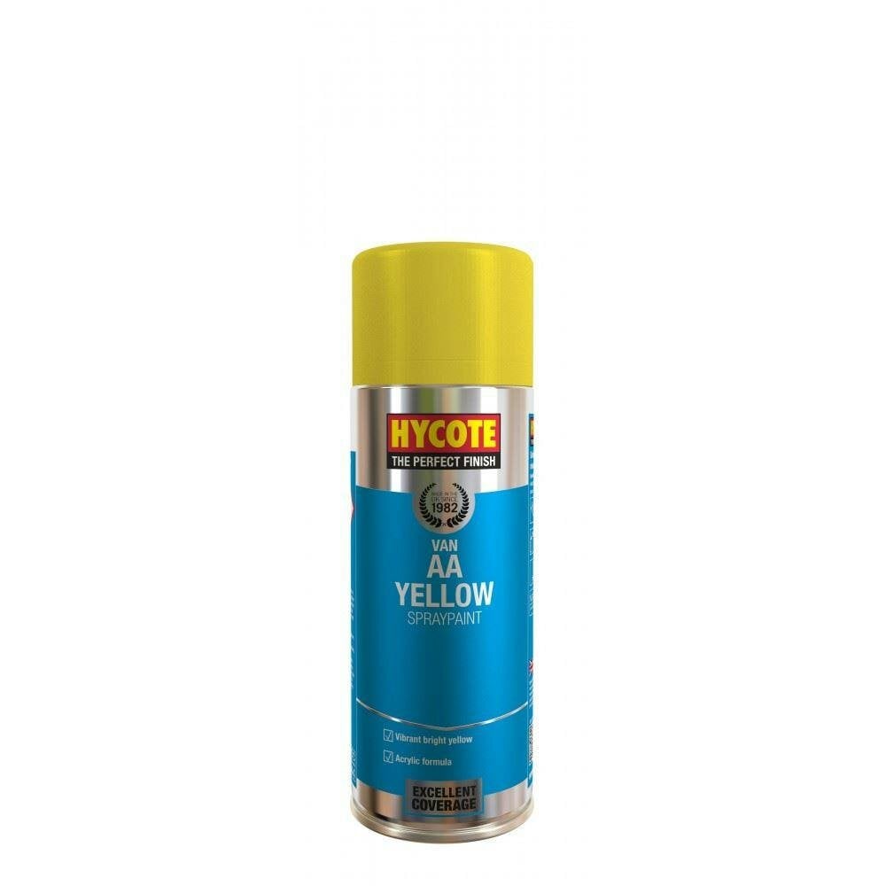 Hycote 5X Hycote Aa Van Yellow Spray Paint 400ml